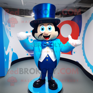 Blue Ring Master maskot...