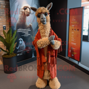 Rust Lama maskot drakt...