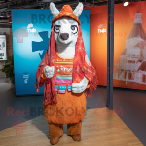 Rust Llama mascotte kostuum...