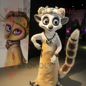 Hellbrauner Lemur...