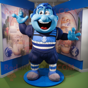 Blue Plate Spinner mascotte...