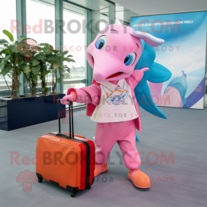 Pink Dolphin mascotte...
