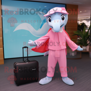 Pink Dolphin mascotte...