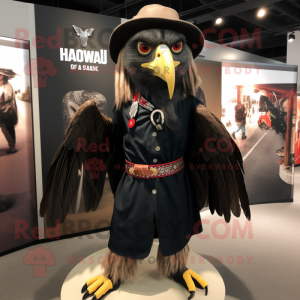 Black Hawk maskot kostume...