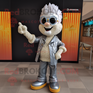 Silver Pop Corn mascotte...