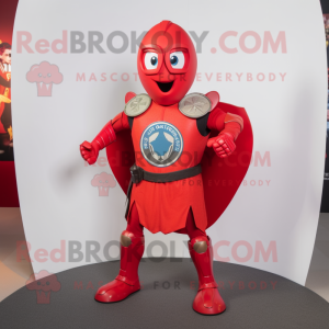 Red Celtic Shield maskot...