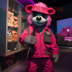 Magenta Sniper mascotte...