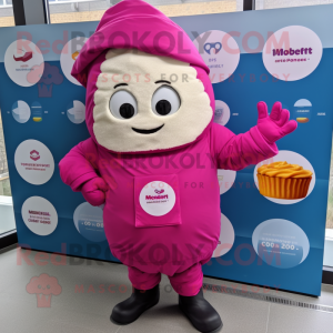 Magenta Cupcake mascotte...