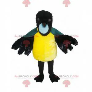 Stocky tit mascot with a nice black beak - Redbrokoly.com