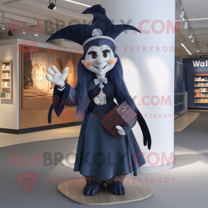 Navy Witch maskot kostume...