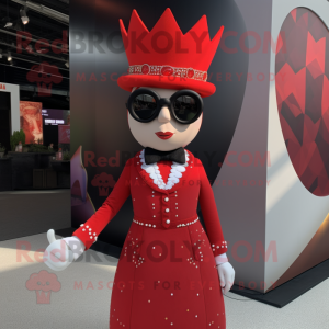 Red Queen mascotte kostuum...