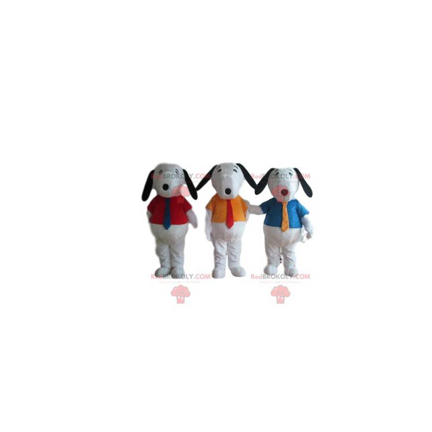 Pluto mascot trio, with shirts - Redbrokoly.com