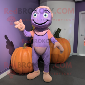 Lavendel pumpa maskot...