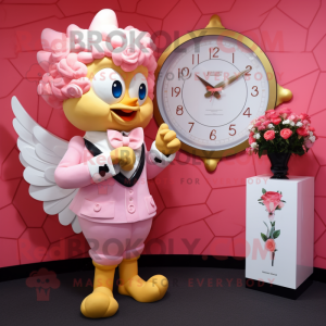 Peach Cupid maskot kostume...