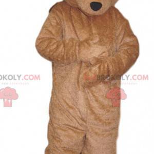 Brun bjørn maskot. Bamse kostume - Redbrokoly.com