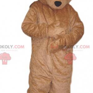 Mascotte d'ourson brun. Costume d'ourson - Redbrokoly.com