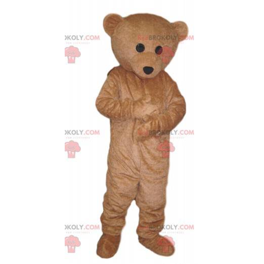 Brun bjørn maskot. Bamse kostume - Redbrokoly.com