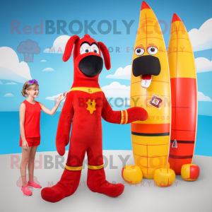 Red Hot Dogs maskot kostyme...