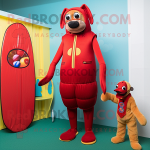Red Hot Dogs maskot kostyme...