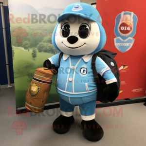 Sky Blue Guinness mascotte...