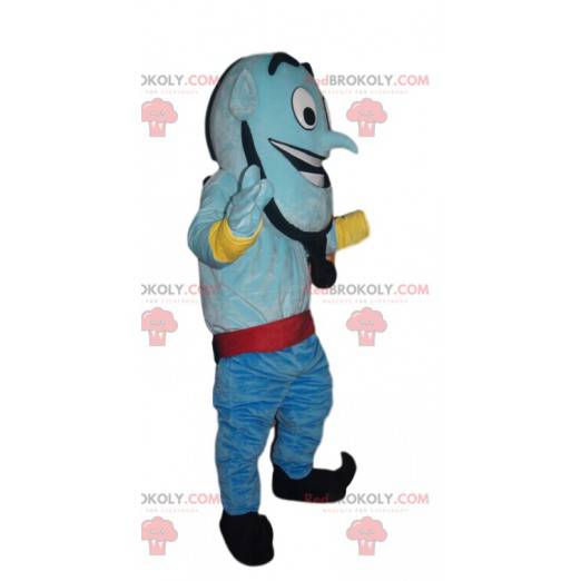 Aladdin Genie Maskottchen. Aladdin Genie Kostüm - Redbrokoly.com