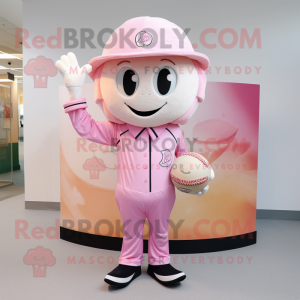 Rosa baseballball maskot...