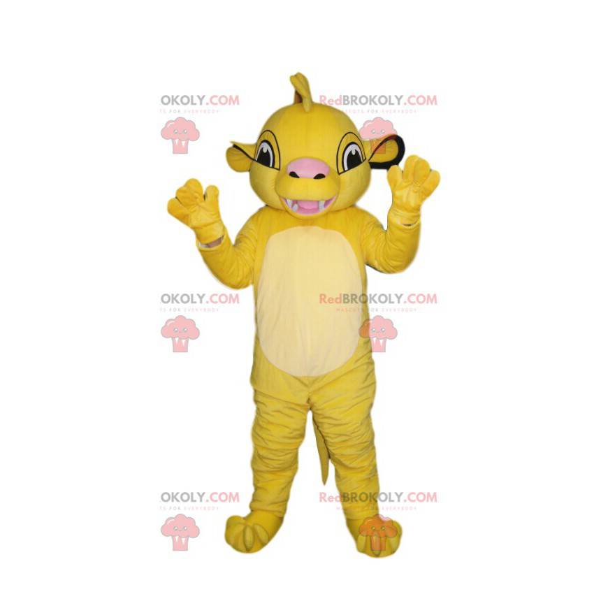 Simba, das Maskottchen des König der Löwen - Redbrokoly.com