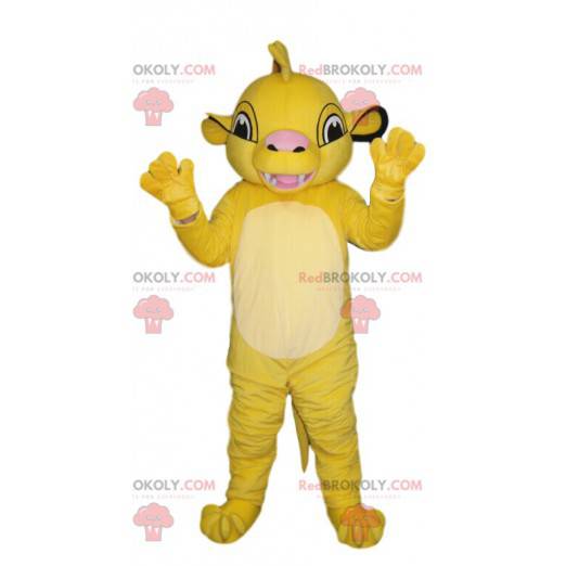 Simba, de mascotte van de Lion King - Redbrokoly.com