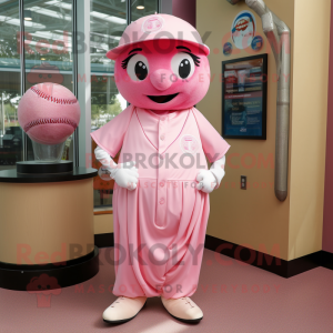 Różowa postać w kostiumie...