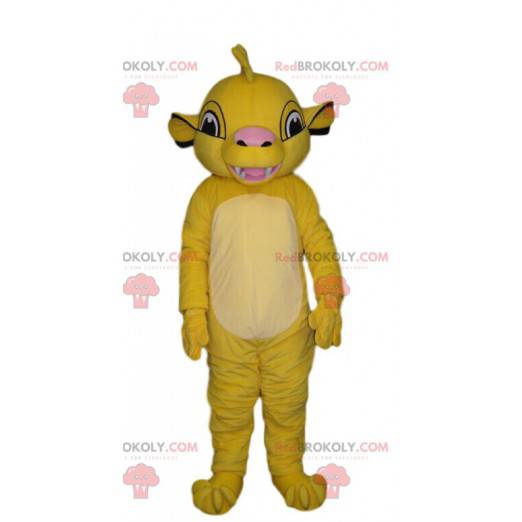 Simba, de mascotte van de Lion King - Redbrokoly.com