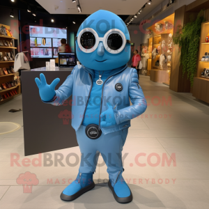 Sky Blue Pepper maskot...