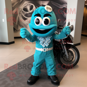 Turkis bryllupskage maskot...