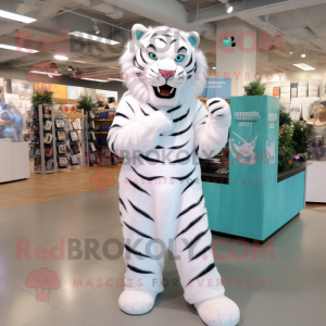 White Tiger mascotte...