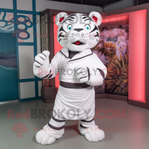 White Tiger mascotte...