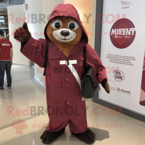 Maroon Sloth mascotte...