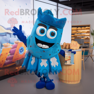 Blue Nachos mascotte...