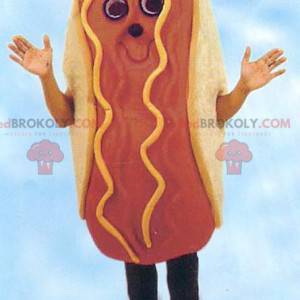 Mascotte de sandwich de hot dog géant - Redbrokoly.com