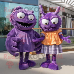 Purple Crab Cakes mascotte...