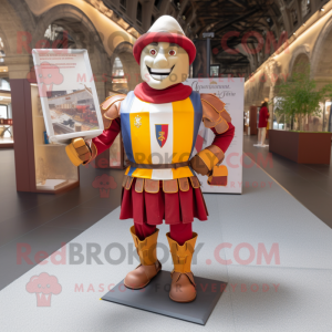 Tan Swiss Guard mascotte...