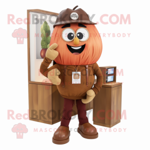 Rust Apple maskot drakt...