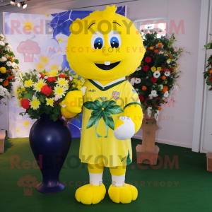 Citrongul bukett blommor...