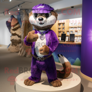 Purple Marten mascotte...