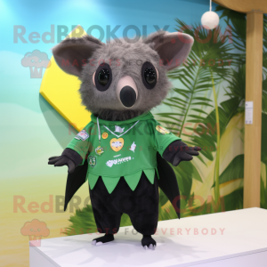 Olive Fruit Bat mascotte...