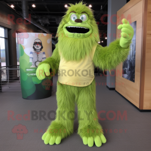 Lime Green Sasquatch...