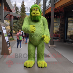 Lime Green Sasquatch...