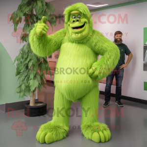 Lime Green Sasquatch...