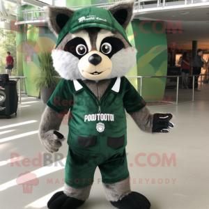 Forest Green Raccoon...