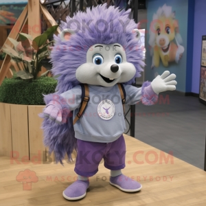 Lavender Hedgehog mascotte...