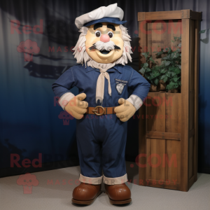 Navy Scarecrow mascotte...