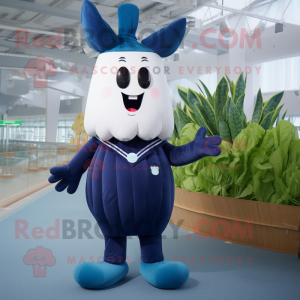 Navy Radise maskot kostume...